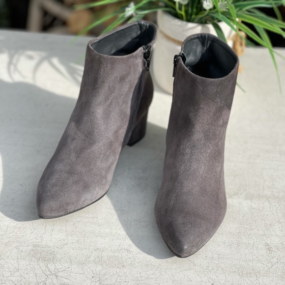 PAUL GREEN🍂🍁Bridget Suede Iron Grey Bootie size 7.5 - Picture 5 of 12